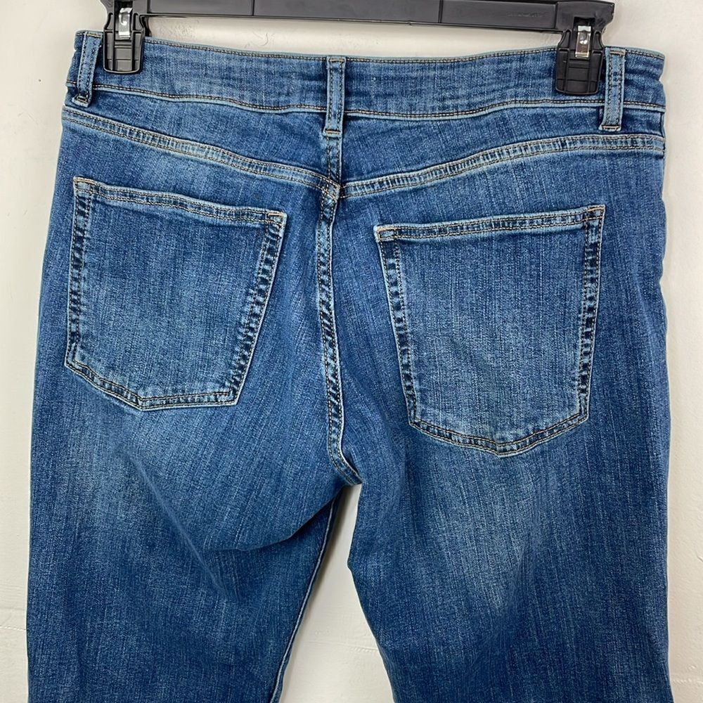 Warp + Weft ORD Chicago Straight Jeans Mens 32x34 Medium Wash Blue Stretch Denim - Picture 5 of 14